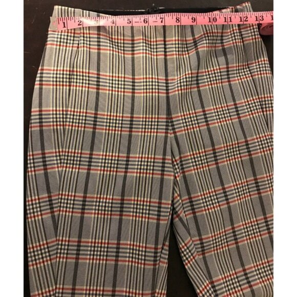 RAG & BONE Simone Checked Skinny Blue Multi Pants - Size 2 - NEW WITH TAG - Picture 10 of 12